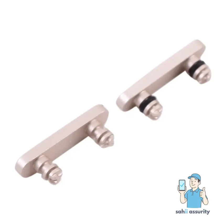 Volume Side Button Outer for Apple iPhone 12 Mini White thumbnail